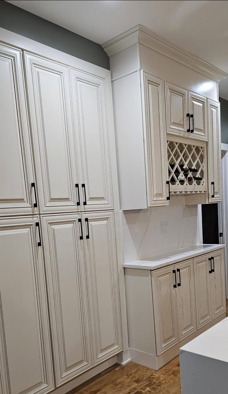 Finished home improvement project